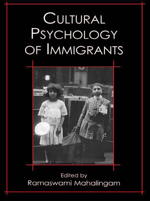 cover image of Cultural Psychology of Immigrants